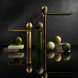 Basin mixer from the Gessi Perle collection
