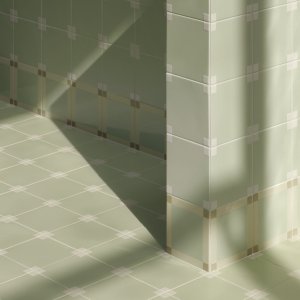 Reception with a Homage to the Square wall