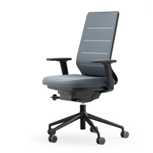 Seat depth lever under the Pyla cushion