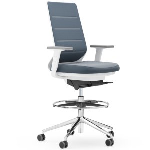 Row of Pyla chairs in an open-plan office
