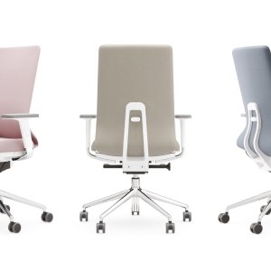Pyla ergonomic office chairs by ICF at US workstations