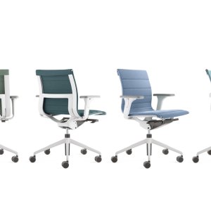 Die-cast housing of the Una Chair tilt mechanism