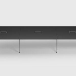 UniTable executive desk by ICF with a rectangular top