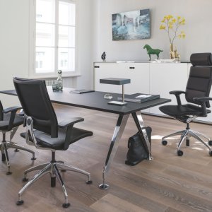 Signature of the Sedus craftsperson on an Open Up modern classic