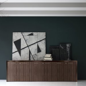 Conference table from the New Loop range on inverted-U legs