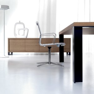 Executive office fully furnished with the New Loop system by IVM Office