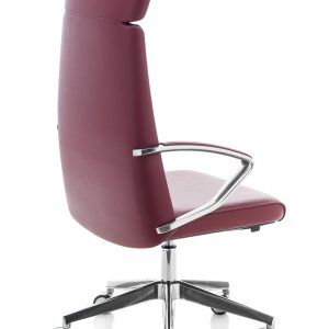 Side view of Klivia showing the full line of its high back