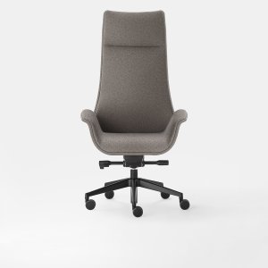 Kriteria in wool fabric for a director's office