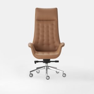 Integrated upholstered armrests on Kriteria