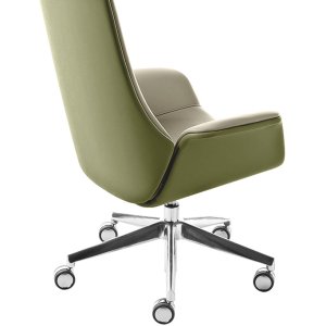 Hard-floor castors on the Kriteria executive chair
