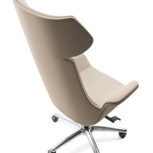 Kriteria in European leather for a boardroom