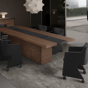 Round conference table from the Kefa collection