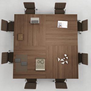 Thick graphic profile of the Kyo desk top