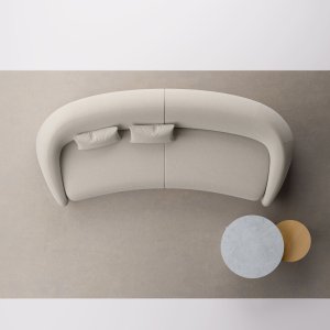 Guest chairs for a lobby: two Apper armchairs flanking a 3-seat sofa