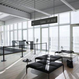 Waiting area furnished with the ADD family