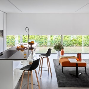 Miunn design stool in a lobby bar