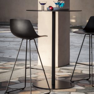 Hide upholstery on the seat by Karri Monni