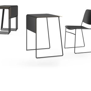 Link Outdoor chair in metal mesh