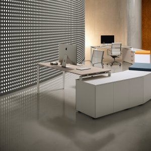 Loft service unit with cushion