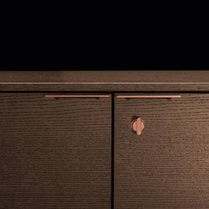 Light Metar mood in natural oak and pink copper