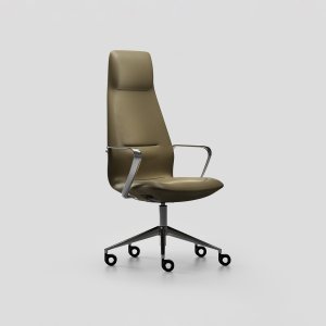 Position locking lever on the left of the seat