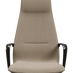 Rear view of the Milani Synua high-back chair