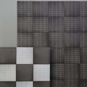 Aurore Light Grey porcelain floor with two millimeter joints