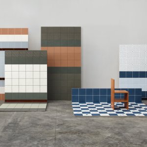Break area with a colored Dintorni floor