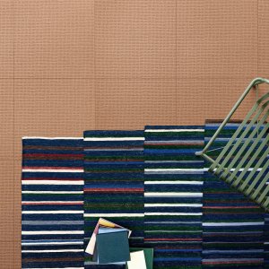 Office lobby with dotted Pico surfaces by the Bouroullecs