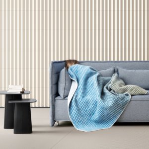 Matt White and Grey battens from the Rombini collection