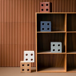 Glossy Rose finish in Mutina's Rombini range