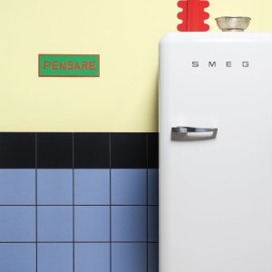 Marghe Blue solid color tile from Mutina's Mattonelle Margherita line