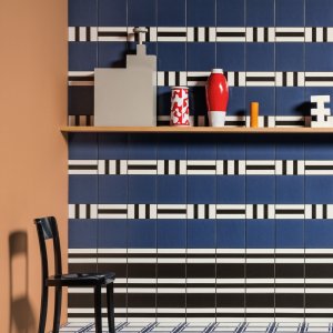 Marghe Terracotta solid color tile from Mutina's Mattonelle Margherita line
