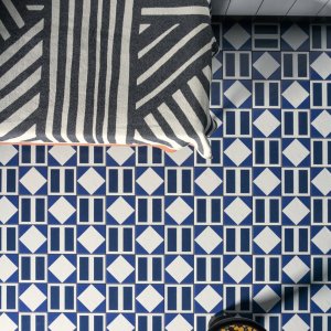 Point, one of 41 hand-drawn Mattonelle Margherita designs