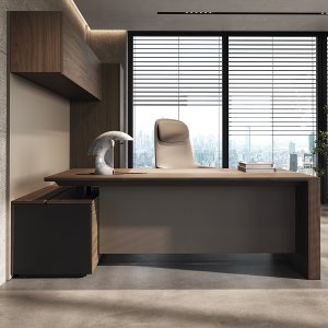 Ono meeting table by Frezza with full-length top access