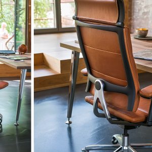 Open Up chair by Sedus, winner of the red dot Design Award 2000