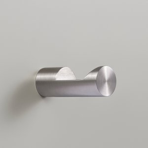 Opus paper holder in satin stainless steel