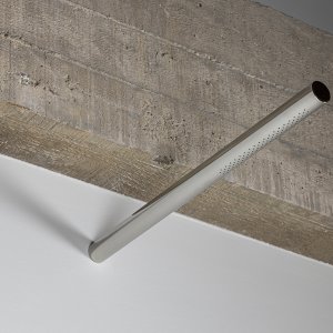 The rain showerhead of the Opus collection, polished finish