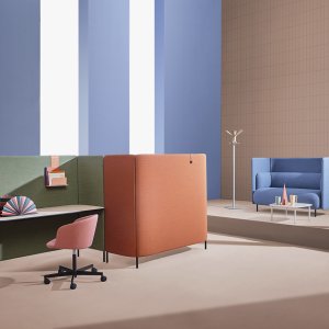 Buddy 212 ottoman by Pedrali, 35.4×35.4 in