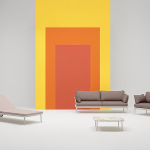 Buddy Sofa 219/2 by Pedrali without armrests