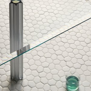 Hexagonal Seed element of Botanica in detail