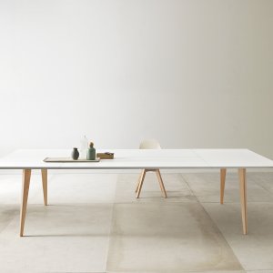 Pigreco single-top desk sixty-three inches square