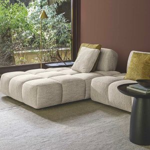 Flexteam Qubik sofa in England 229 leather