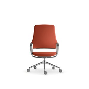 High-back Aventador chair behind an executive desk