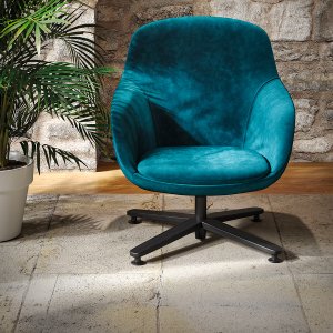 Seat height of 16.9 inches on every Radar armchair