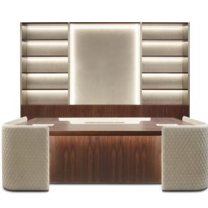 Led strips built into the modesty panel