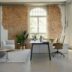 Design casters on the se:mission swivel chair