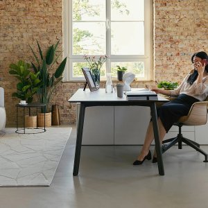 GREENGUARD certified desk surface on Sedus se:vision