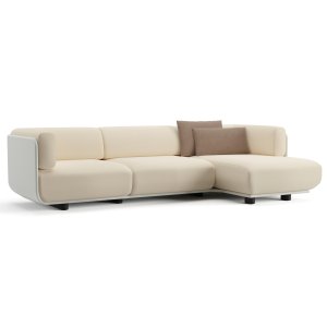 Arper Shaal modular sofa in a corporate lobby