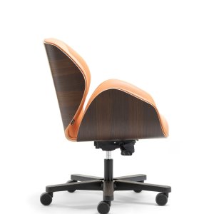 Armrest of the Vaghi Suoni armchair seen in profile